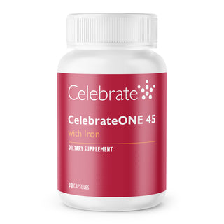 CelebrateONE 45 Once Daily Bariatric Multivitamin with Iron, Capsules