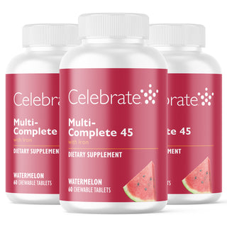 Multi-Complete 45 Bariatrisk Multivitamin med Jern, Tyggbar 