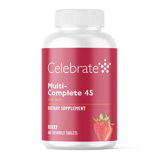 Multi-Complete 45 Bariatrisk Multivitamin med Jern, Tyggbar 