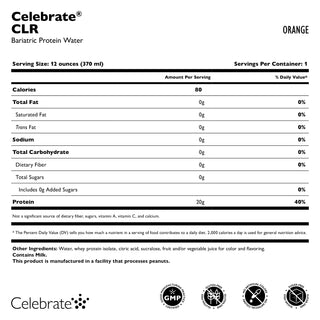 Celebrate® CLR 20g Proteinvann 
