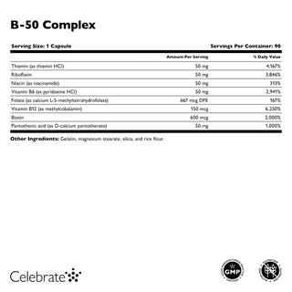 Vitamin B-50 Kompleks Kapsel 