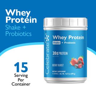 Celebrate® ReBuild Protein + Probiotic, Pulver 