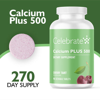Kalsium PLUS 500, Tyggetablett 