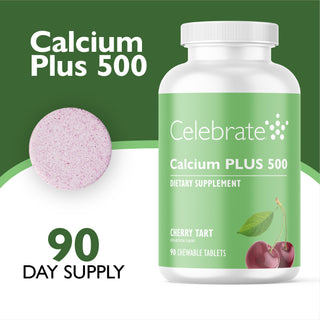 Kalsium PLUS 500, Tyggetablett 