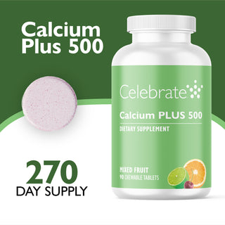Kalsium PLUS 500, Tyggetablett 