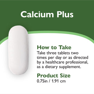 Kalsium PLUS - Kalsiumcitrat, Tablett 