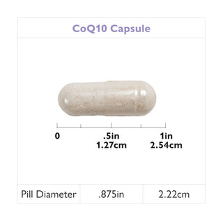 CoQ10 (Koenzym Q10), 100mg, Kapsler 