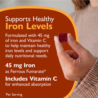 Jern 45 mg + Vitamin C, Myke Tygg 