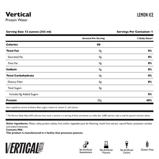Vertical Klar proteinvann 