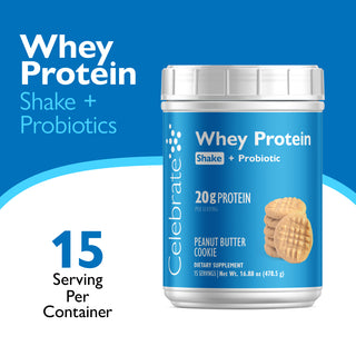 Celebrate® ReBuild Protein + Probiotic, Pulver 