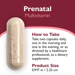 Bariatriske prenatal vitaminer med jern, kapsler 