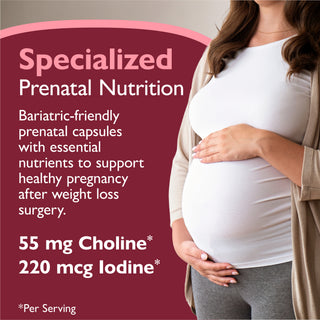 Bariatriske prenatal vitaminer med jern, kapsler 