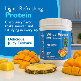 Celebrate Whey Protein Clear + elektrolytter 