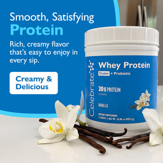Celebrate® ReBuild Protein + Probiotic, Pulver 