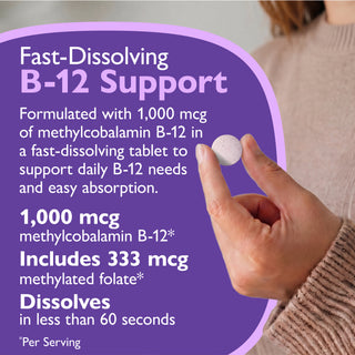 Vitamin B-12, Hurtig-Smelte 