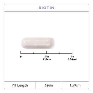 Biotin 5.000 mcg, kapsler 