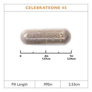 CelebrateONE 45 Once Daily Bariatrisk Multivitamin med Jern, Kapsler 