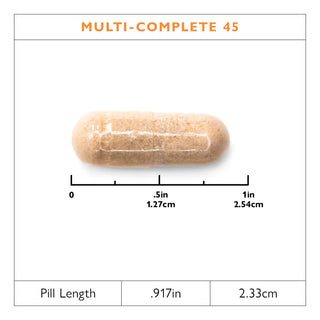 Multi-Complete 45 Bariatrisk Multivitamin med Jernkapsler 