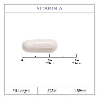 Vitamin A 7500 mcg (25.000 IE) 